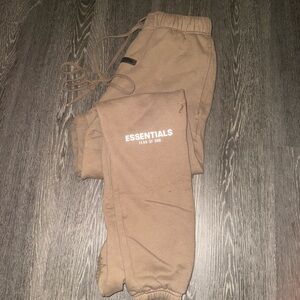 Fear of God Tan Joggers size XS